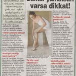 Posta Gazetesi – Varis- Damar Yumakları varsa dikkat
