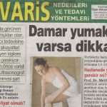 Posta Gazetesi – Varis- Damar Yumakları varsa dikkat kapak